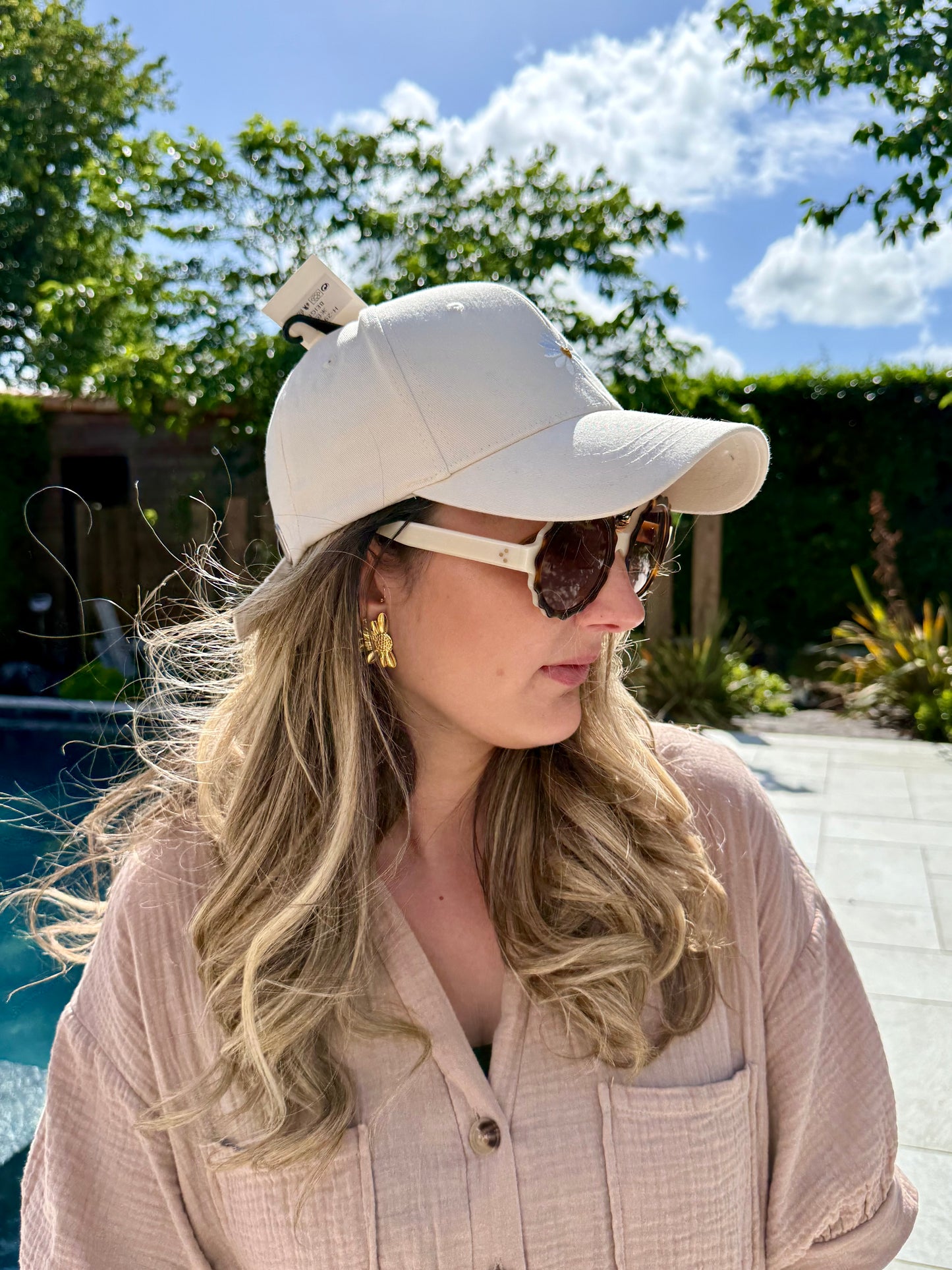 Casquette marguerite