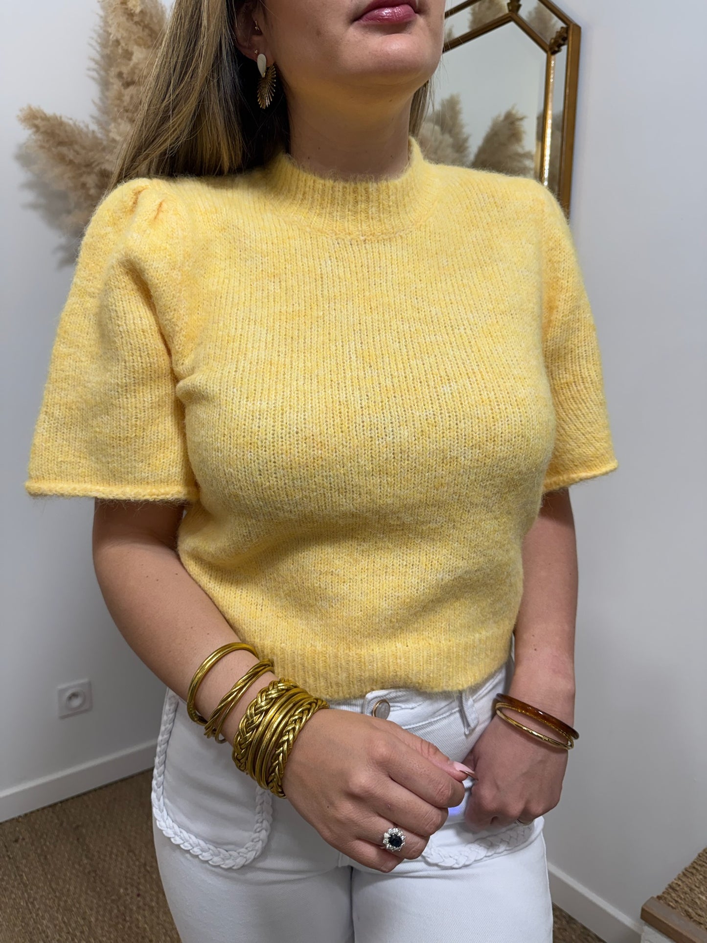 Pull Jasmine jaune