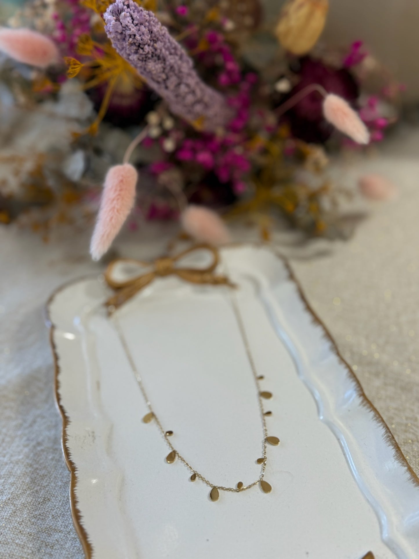 Collier multi pastille