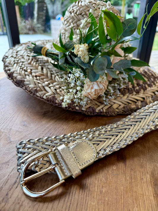 Ceinture Candy dorée