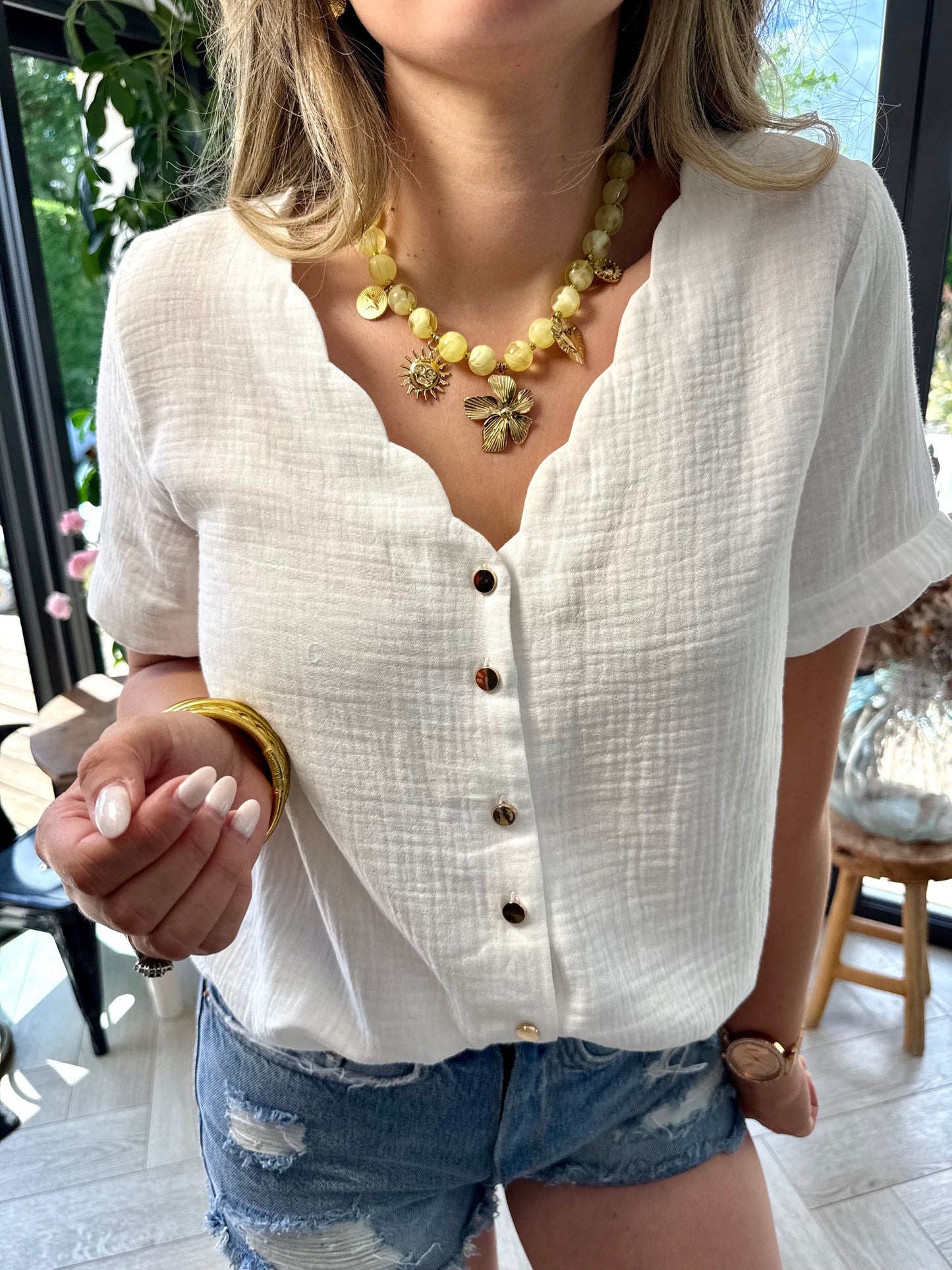 Blouse Hibiscus