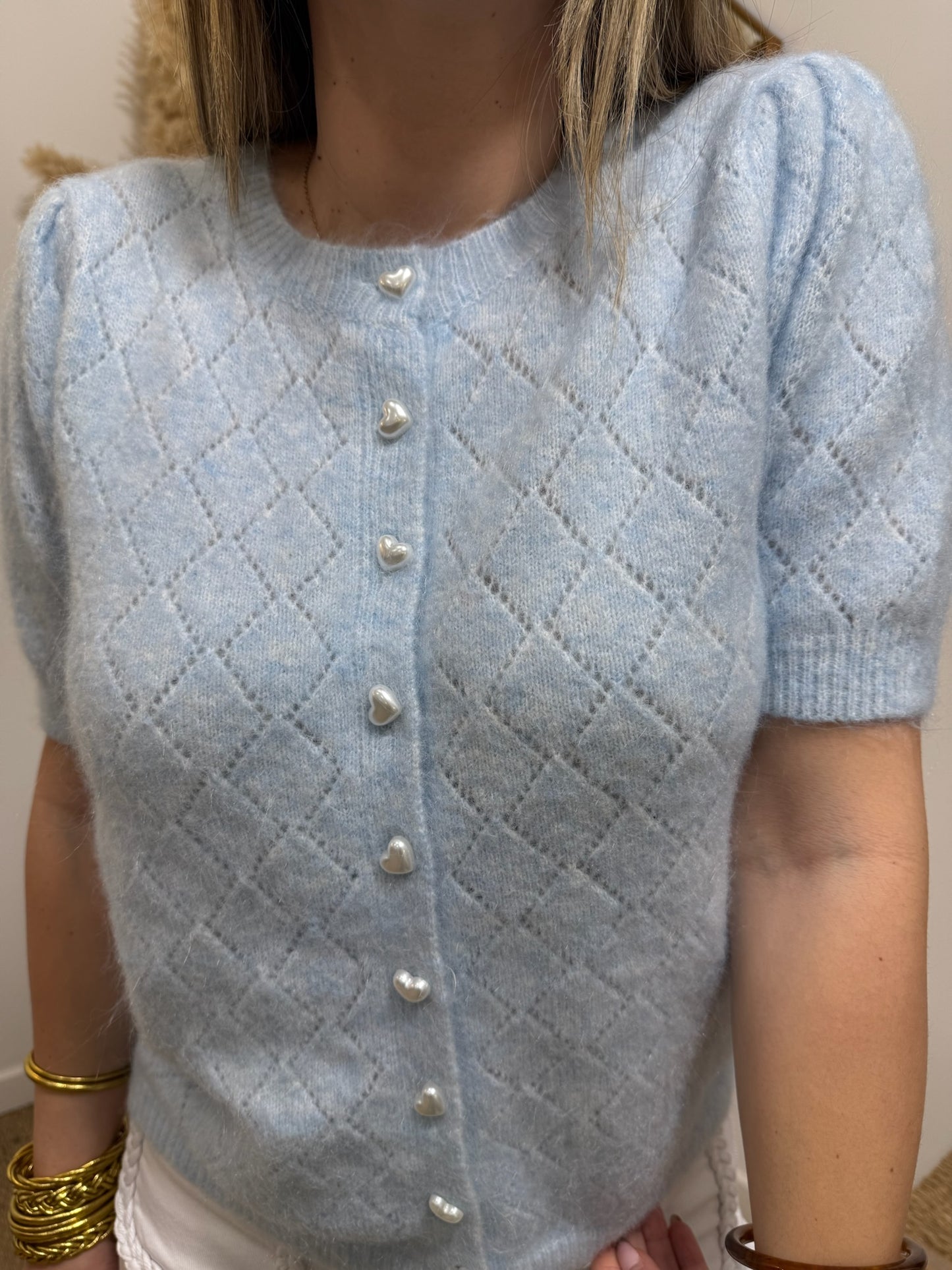 Pull Violette bleu
