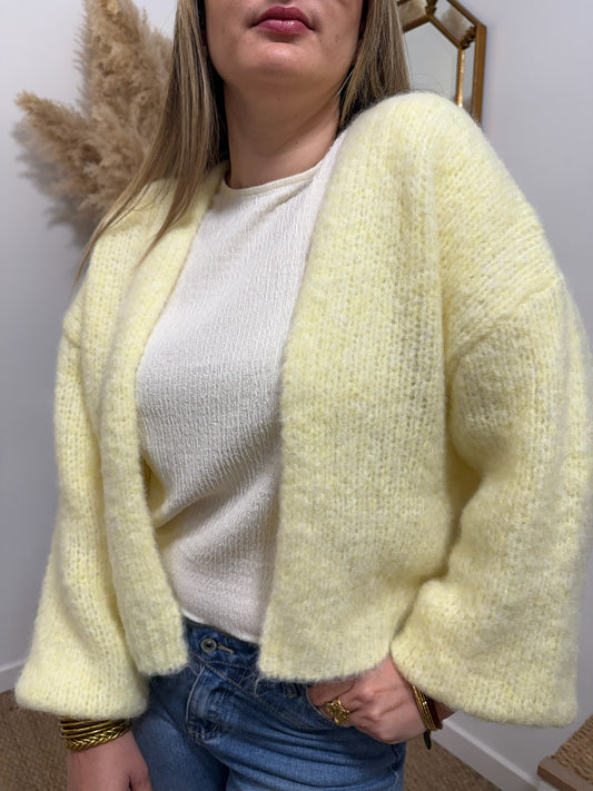 Gilet Marguerite jaune