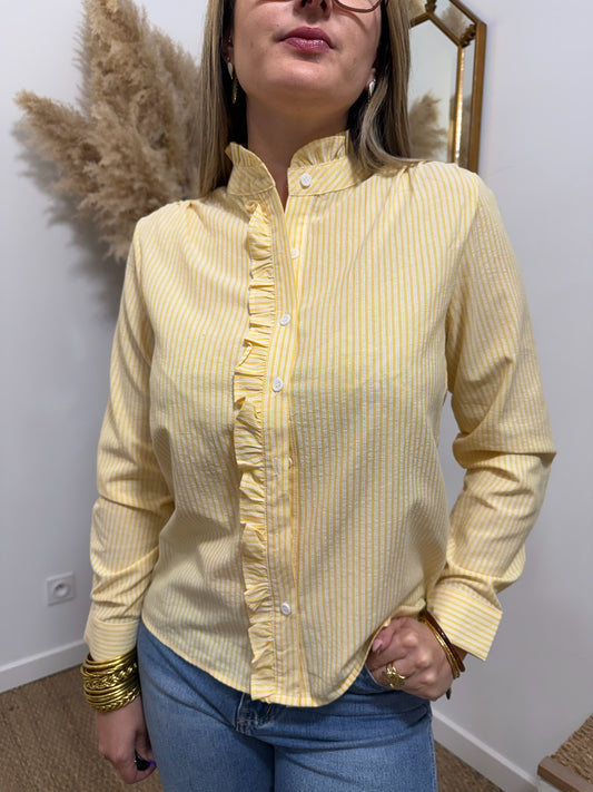 Chemisier Pomeline jaune