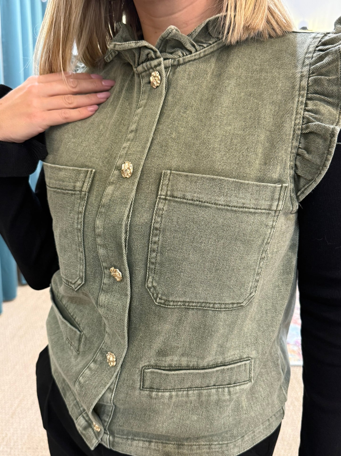 Veste sans manches Eulalie