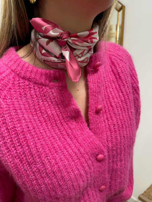 Foulard papaye