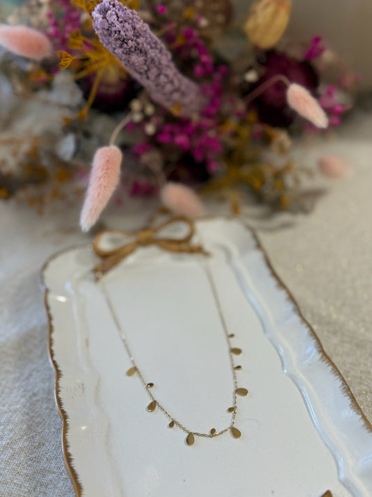 Collier multi pastille