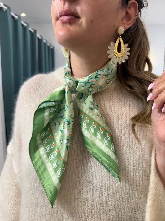 Foulard vert