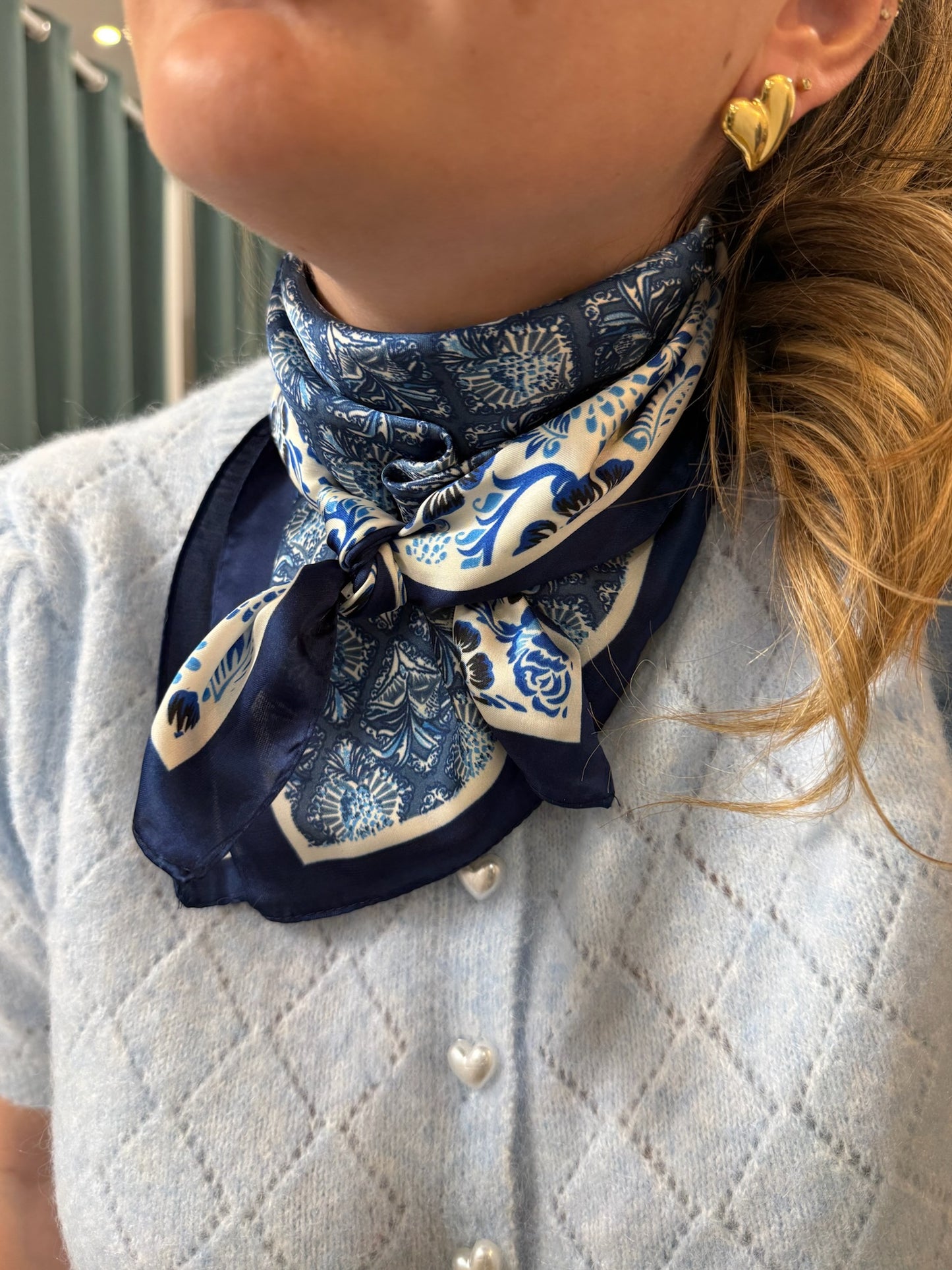 Foulard Bleu