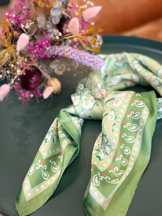 Foulard vert