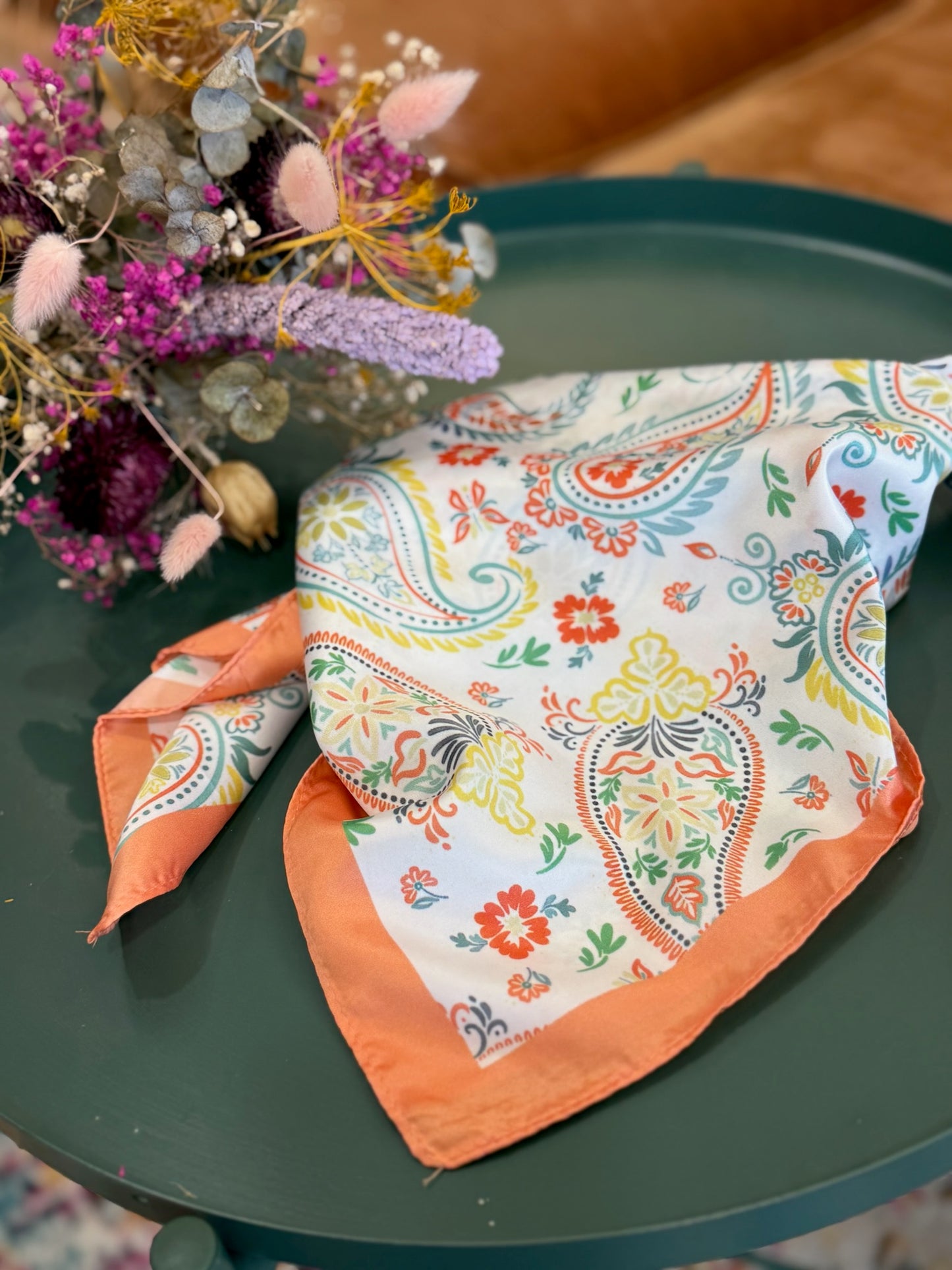 Foulard orange