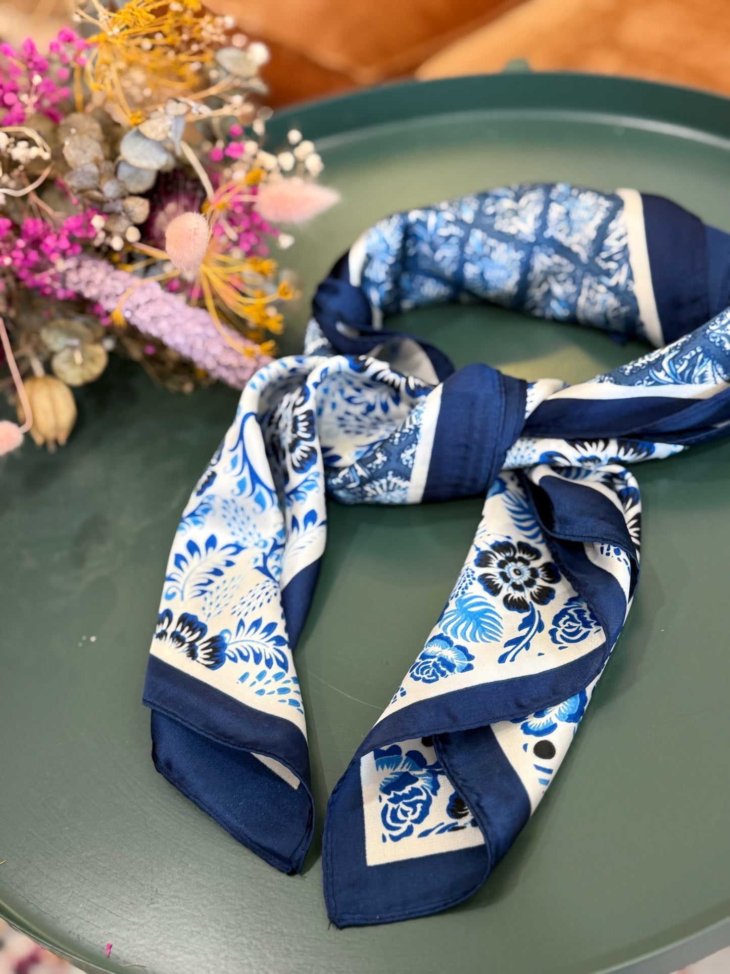 Foulard Bleu
