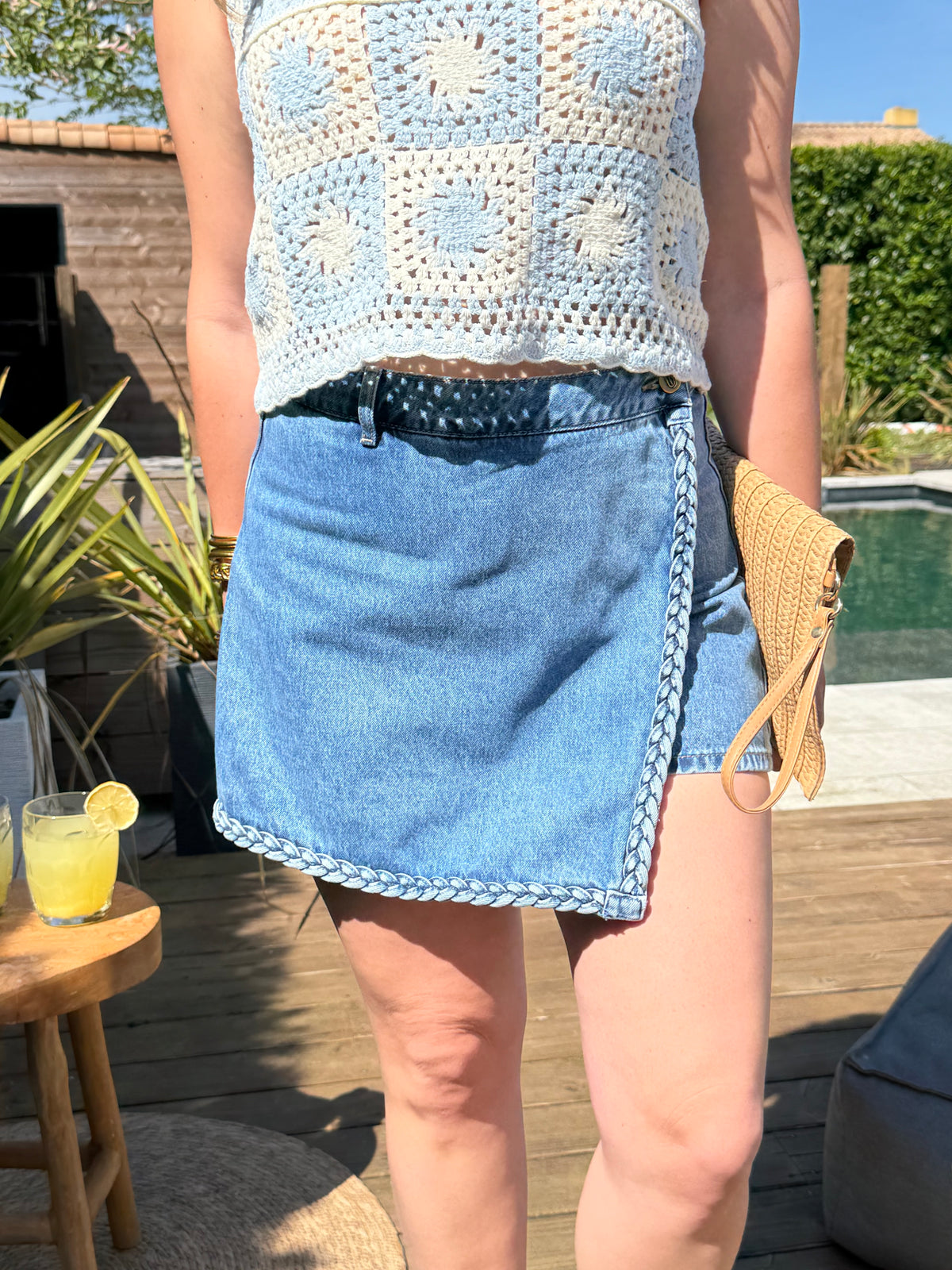 Jupe short Ray