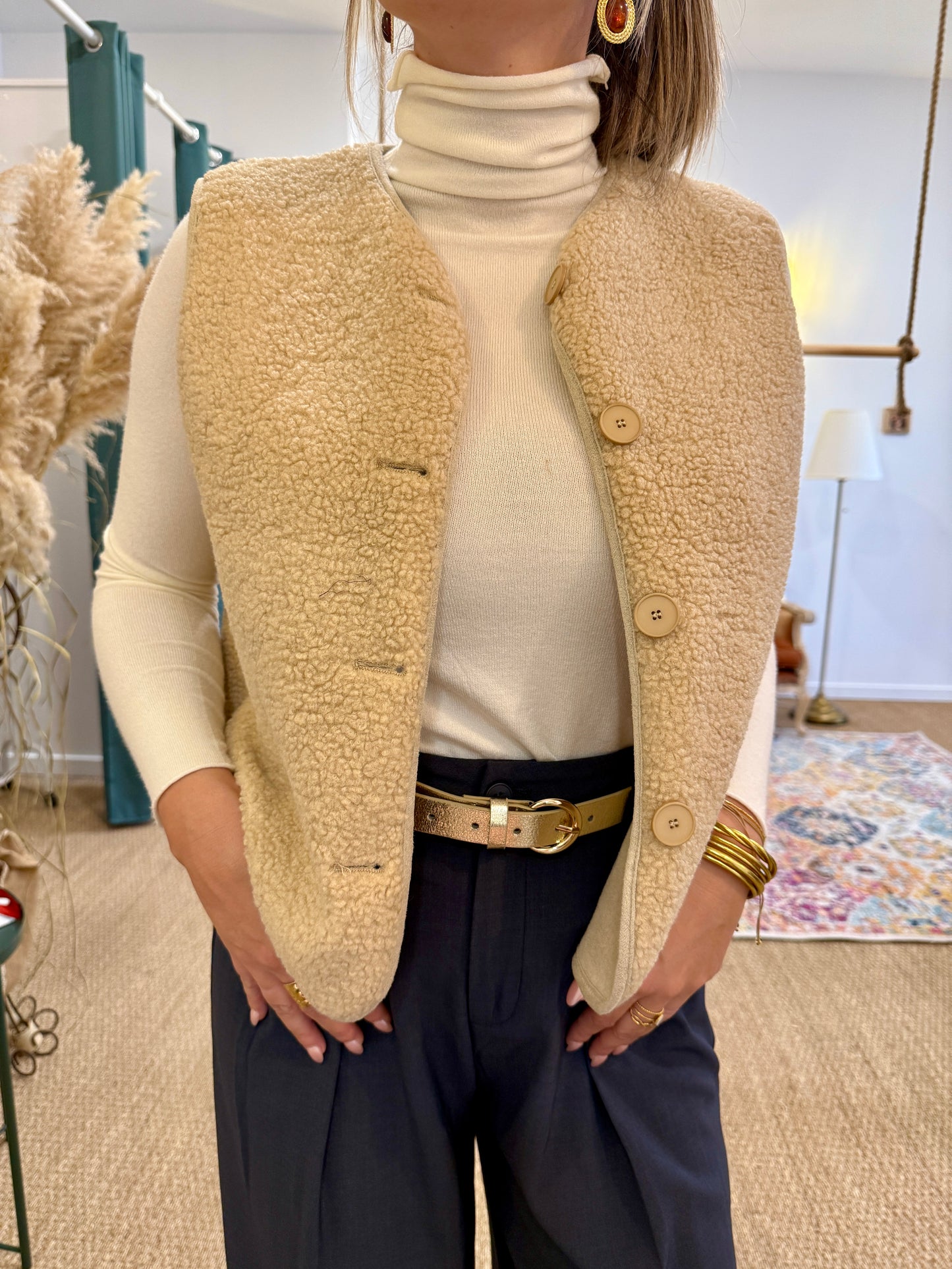 Boléro sans manches Sandrine