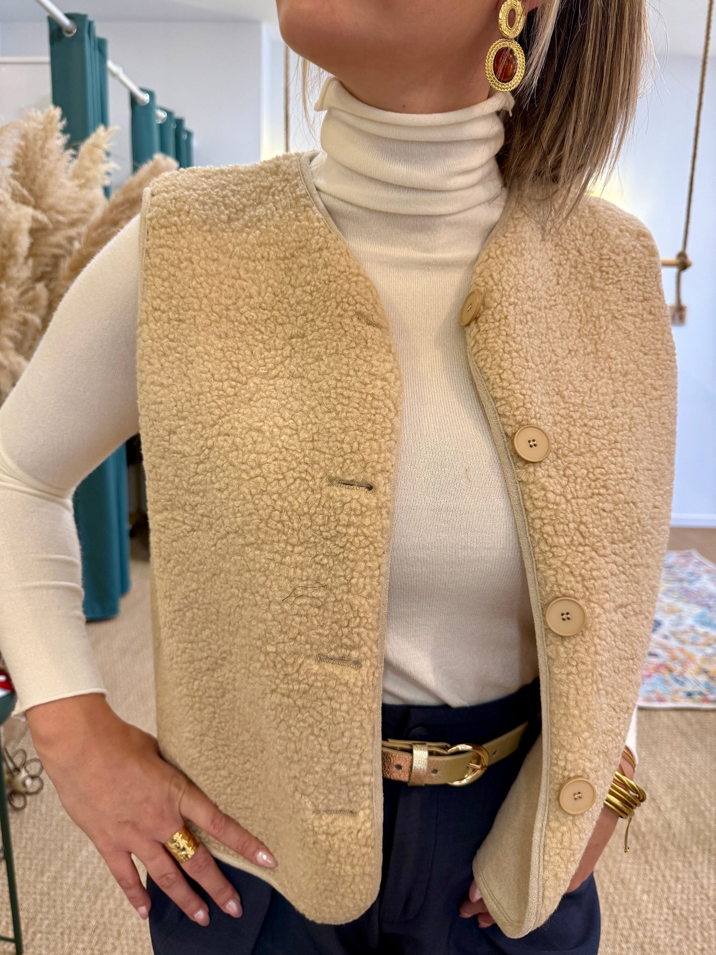 Boléro sans manches Sandrine