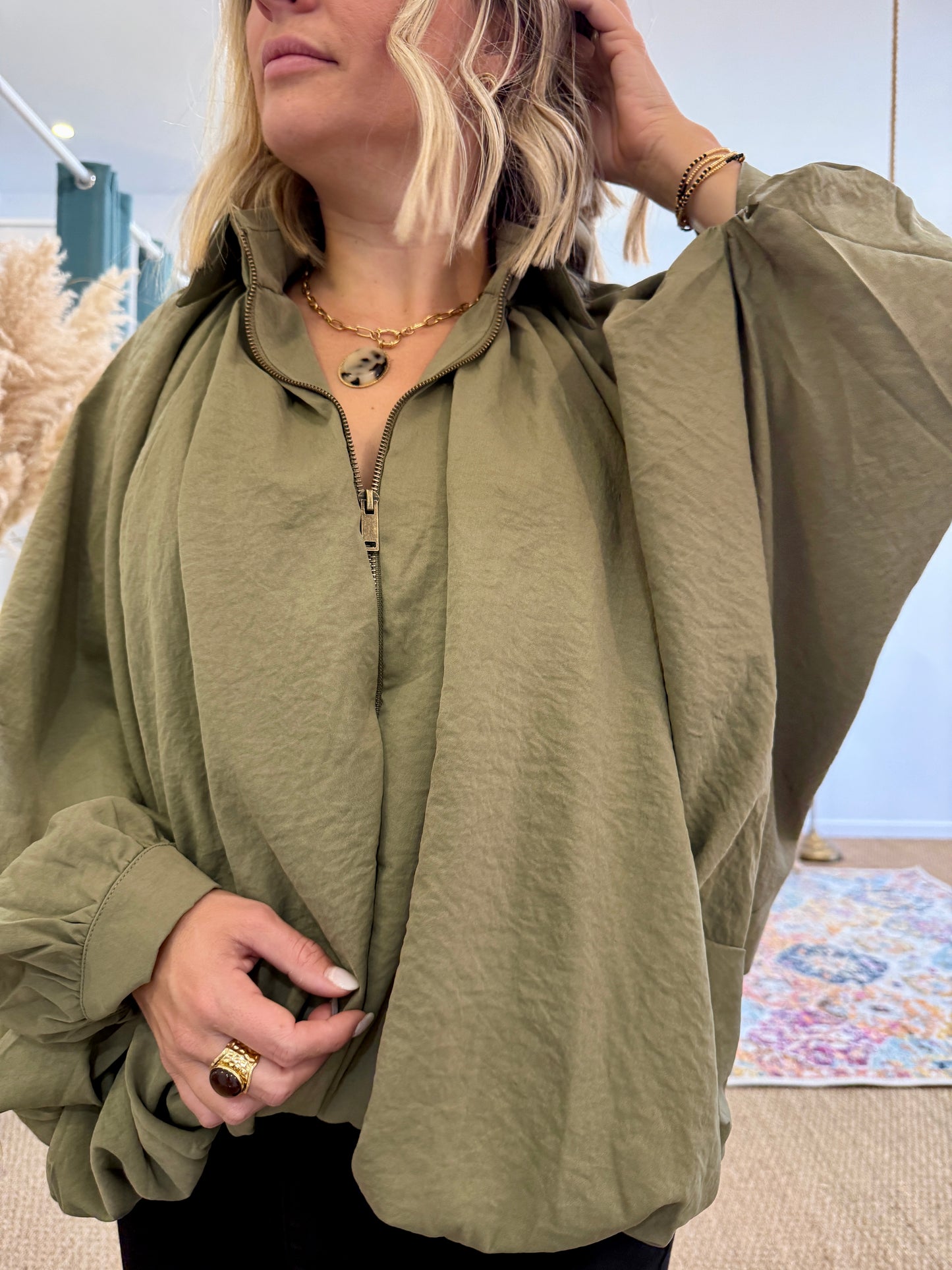 Gilet zippé Morgane