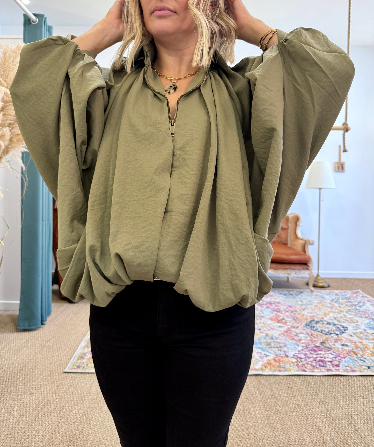 Gilet zippé Morgane