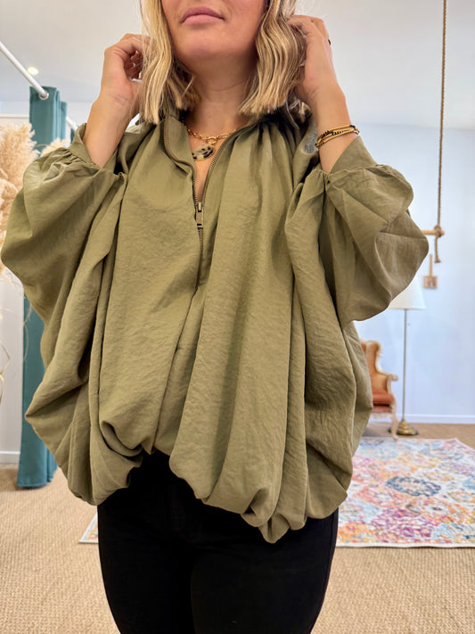 Gilet zippé Morgane