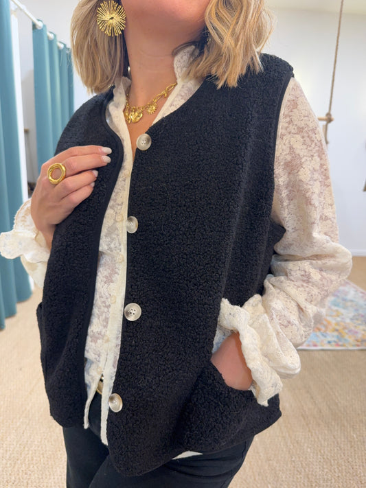 Veste sherpa Mélissande